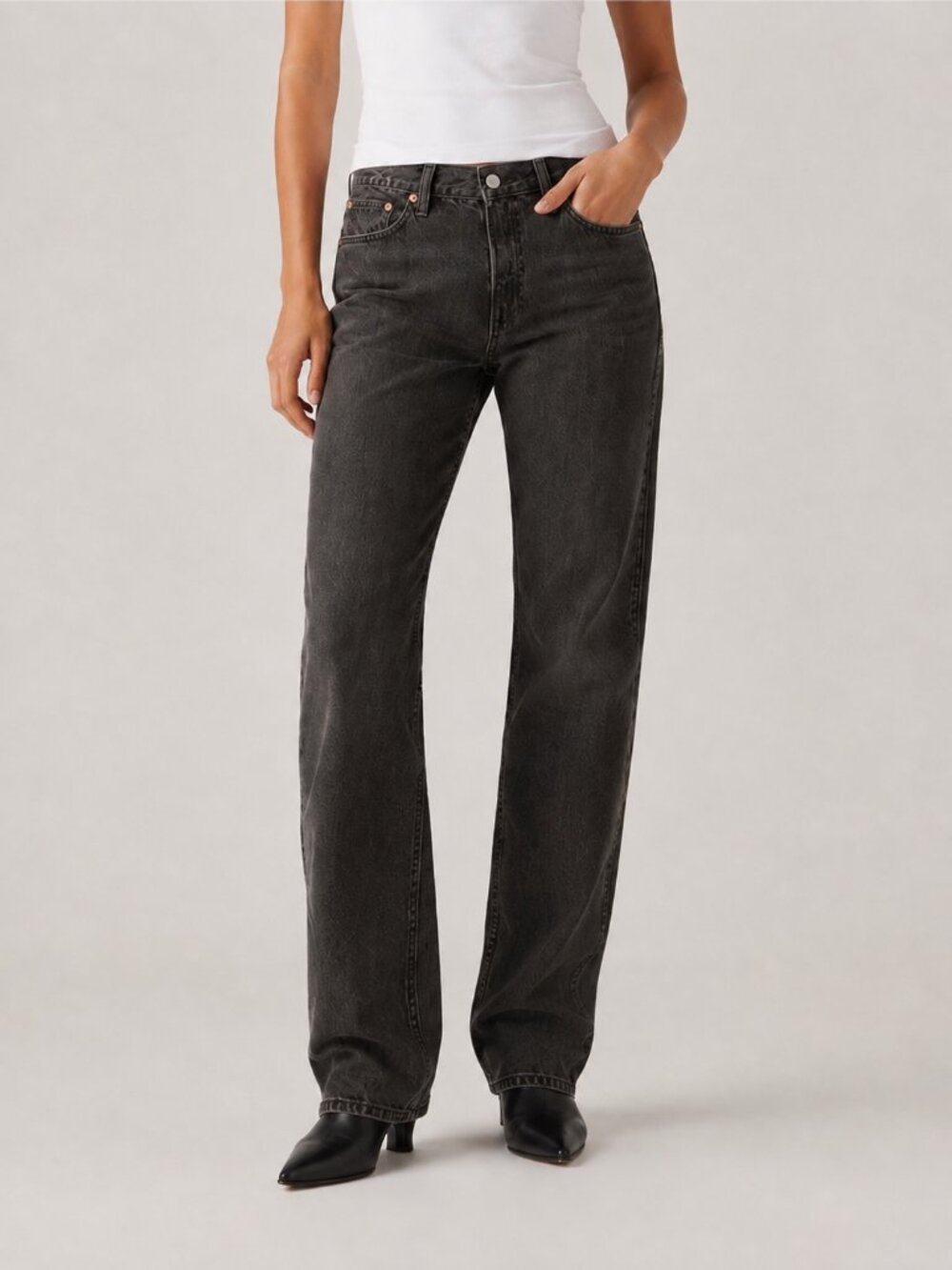 Levi’s 501 CT Women’s 27Wx32L Charcoal Grey  Jeans